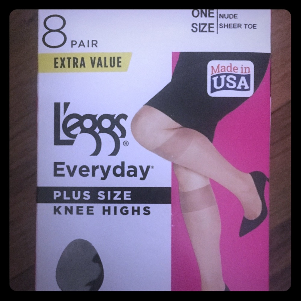 COPY - 💖Nude Leggs Everyday Plus Size Knee Highs!